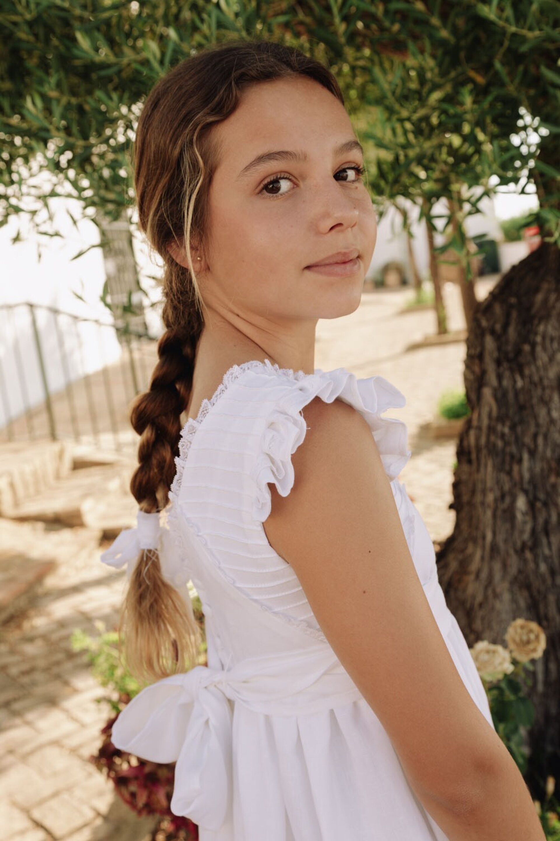 Vestido Comunión Oliva - 2