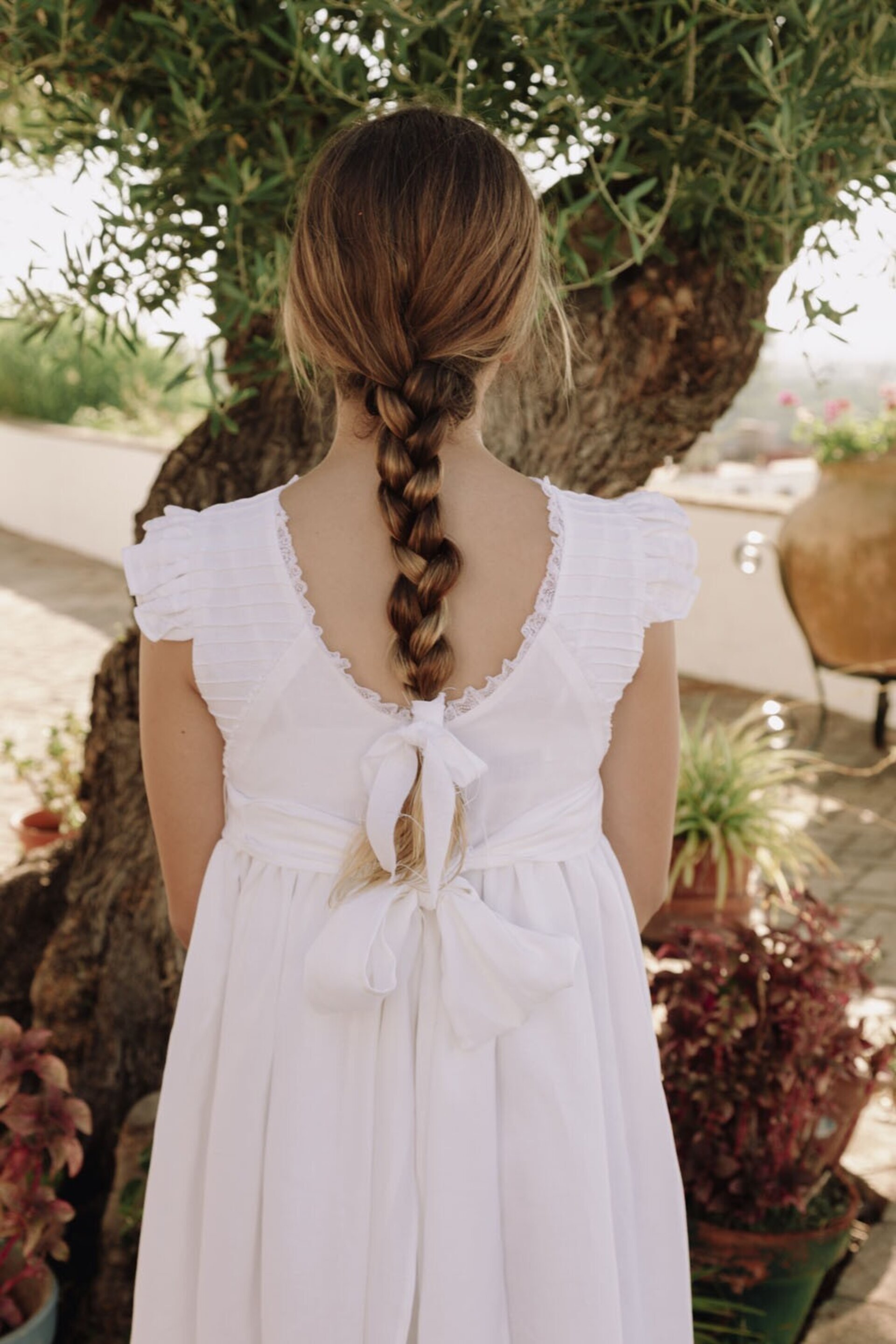 Vestido Comunión Oliva - 4